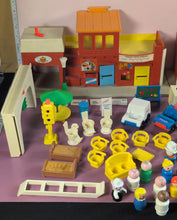 Load image into Gallery viewer, Vintage Fisher-Price Little People Play Family Village #997 Playset Lot
