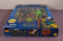 Load image into Gallery viewer, 1997 Toy Biz Marvel's Famous Couples Age of Apocalypse Gambit &amp; Rogue Figures
