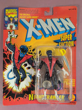Load image into Gallery viewer, Vintage 1993 Toy Biz Marvel X-Men Nightcrawler Super Suction Action Figure
