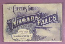 Load image into Gallery viewer, Antique Cutter's Guide to Niagara Falls Travel Book by Charles Cutter
