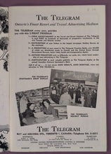 Load image into Gallery viewer, 1960s The Telegram Vacation Guide - Ontario, Quebec, New England, Florida
