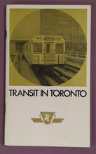 Load image into Gallery viewer, Vintage "Transit in Toronto" TTC Booklet Warden Subway
