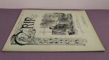 Load image into Gallery viewer, Grip Magazine Vol. XXXIII No. 5 - August 3, 1889 - Toronto Satirical Paper

