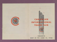 Load image into Gallery viewer, Vintage 1948 Canadian International Trade Fair Toronto Brochure &amp; Buyer's Guide
