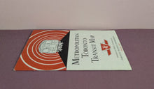 Load image into Gallery viewer, Vintage 1969 Metropolitan Toronto Transit Map TTC Public Transit
