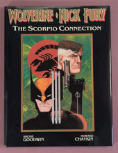 Load image into Gallery viewer, Wolverine &amp; Nick Fury: The Scorpio Connection HC Marvel Graphic Novel (1989)
