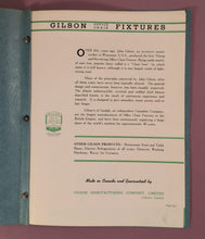 Load image into Gallery viewer, 1930's Gilson MFG Office Chair &amp; Stool Fixtures Snowbird Catalog Guelph Ontario
