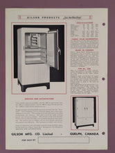 Load image into Gallery viewer, 1930's Gilson MFG Office Chair &amp; Stool Fixtures Snowbird Catalog Guelph Ontario
