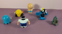 Load image into Gallery viewer, Lot of 7 Vintage Miniature Wind-Up Toys Pac-Man, Looney Tunes, Godzilla
