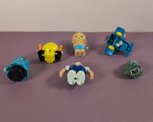 Load image into Gallery viewer, Lot of 7 Vintage Miniature Wind-Up Toys Pac-Man, Looney Tunes, Godzilla
