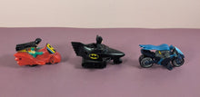 Load image into Gallery viewer, Vintage 1993 McDonald's Batman The Animated Series Toy Vehicles Lot of 3
