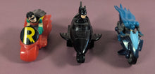 Load image into Gallery viewer, Vintage 1993 McDonald's Batman The Animated Series Toy Vehicles Lot of 3
