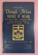 Load image into Gallery viewer, Vintage 1976 Perly's Detail Atlas Province of Ontario 4th Executive Edition
