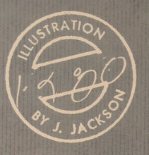 Load image into Gallery viewer, Framed Illustration Art Print by J. Jackson - Stylized Man with Yo-Yo
