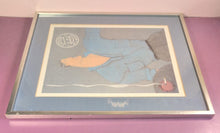 Load image into Gallery viewer, Framed Illustration Art Print by J. Jackson - Stylized Man with Yo-Yo
