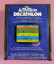 Load image into Gallery viewer, The Activision Decathlon Game Cartridge for Atari 2600 (1983) EAZ-030
