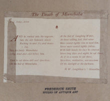 Load image into Gallery viewer, William L. Dodge "The Death of Minnehaha" Framed Antique Print 1897
