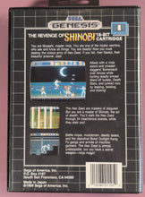 Load image into Gallery viewer, The Revenge of Shinobi - Sega Genesis, 1989 - Complete In Box (CIB)
