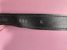 Load image into Gallery viewer, Vintage Novelty Toy Holster Belt White Black Gold Red Gem Mid-Century
