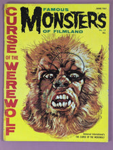 Load image into Gallery viewer, Famous Monsters of Filmland #12 Curse of the Werewolf Magazine June 1961
