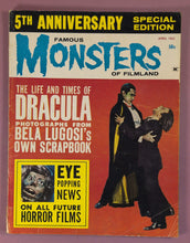 Load image into Gallery viewer, Famous Monsters of Filmland #22 5th Anniversary Special Edition (April 1963)
