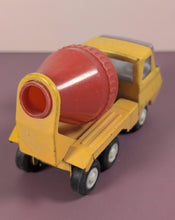 Load image into Gallery viewer, Vintage Tonka Pressed Steel Yellow Cement Mixer Truck Toy
