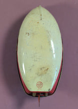 Load image into Gallery viewer, Vintage Marx Miss America '55 Tin Litho Toy Boat Japan

