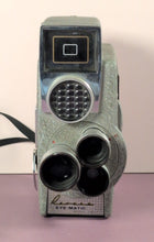 Load image into Gallery viewer, Vintage 1958 Revere Eye-Matic Spool Eight 8mm Turret Movie Camera
