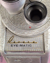 Load image into Gallery viewer, Vintage 1958 Revere Eye-Matic Spool Eight 8mm Turret Movie Camera
