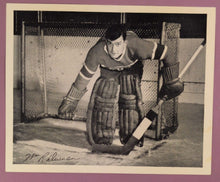 Load image into Gallery viewer, Lot of 2 1945-50 Quaker Oats Bill Durnan Blue Tint 1st Run Hockey Photos RARE
