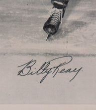 Load image into Gallery viewer, 1945-54 Quaker Oats Hockey Billy Reay 1st Run "Blue Tint" 1st Run 8X10 Photo
