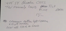 Load image into Gallery viewer, Vintage 1945-54 Quaker Oats Ted Kennedy Toronto Maple Leafs Blue Tint Photo RARE
