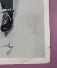 Load image into Gallery viewer, Vintage 1945-54 Quaker Oats Ted Kennedy Toronto Maple Leafs Blue Tint Photo RARE
