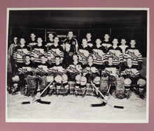 Load image into Gallery viewer, 1955-56 St. Catharines Tee Pees Team Photo Bobby Hull John McFarlane Type1 Photo
