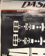 Load image into Gallery viewer, Vintage Brainwave De Havilland Dash 8 1/60 Scale Paper Model Poster Kit
