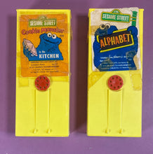 Load image into Gallery viewer, Vintage Fisher-Price Sesame Street Movie Cartridge Lot of 2 489 &amp; 499

