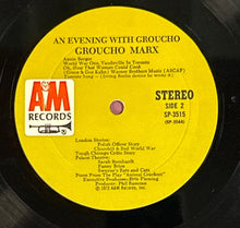 Load image into Gallery viewer, Groucho Marx - An Evening With Groucho (2xLP, Album, 1972, A&amp;M Records)
