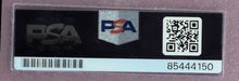 Load image into Gallery viewer, Johnny Desmond Autographed Index Card PSA/DNA Certified Authentic Auto Slab
