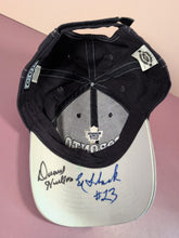Load image into Gallery viewer, Signed Toronto Maple Leafs CCM Hat Autographed by Eddie Shack #23 &amp; Dennis Hull
