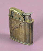Load image into Gallery viewer, 1940s Evans Guilloche Lighter Art Deco Pocket Purse Lighter
