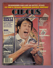 Load image into Gallery viewer, Circus Magazine #140 Chevy Chase ZZ Top Kiss Sept 28 1976
