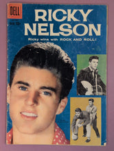 Load image into Gallery viewer, Dell Four Color Comics #956 Ricky Nelson (1958) Photo Cover
