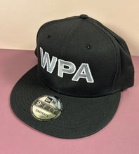 Load image into Gallery viewer, New Era 9FIFTY WPA Snapback Hat Black Baseball Cap One Size

