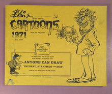 Load image into Gallery viewer, Blaine's Award Winning Cartoons 1971 The Spectator Trudeau Stanfield Dief

