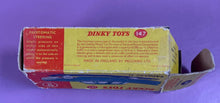 Load image into Gallery viewer, Vintage Dinky Toys 147 Cadillac 62 Empty Box Only Made in England
