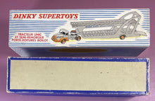 Load image into Gallery viewer, Dinky Supertoys 894 Tracteur Unic Porte-Voitures Boilot EMPTY BOX France
