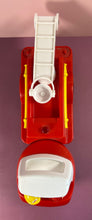 Load image into Gallery viewer, Vintage Little Tikes Red Fire Truck Engine with Ladder &amp; 2 Firefighter Figures
