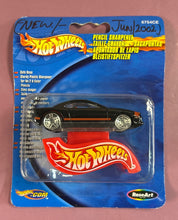 Load image into Gallery viewer, 2001 Hot Wheels RoseArt Pencil Sharpener Black Car New Sealed 6754CE
