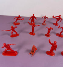 Load image into Gallery viewer, Lot of 23 1976  Vintage Red Plastic Olympic Sport Figures
