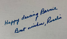 Load image into Gallery viewer, Autographed Rosalie Belly Dancer Photo on Grumbacher Canvas Board 12x14
